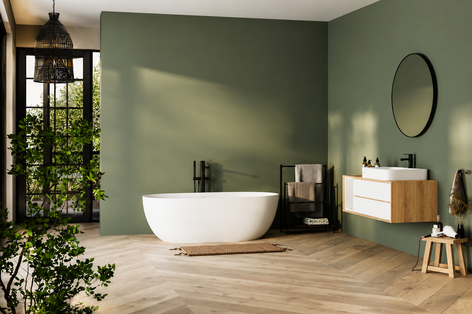 Rénovation d’une salle de bain moderne